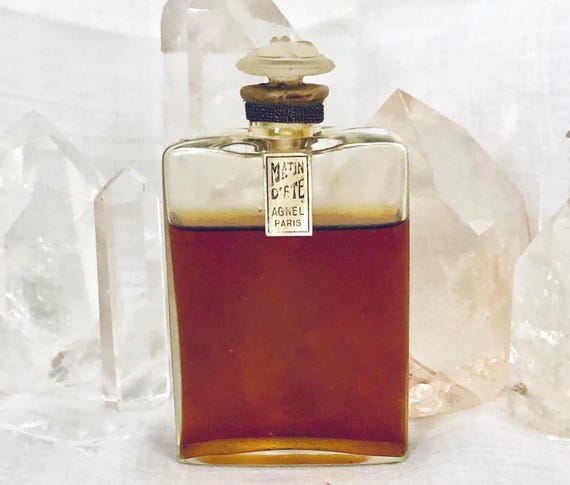 Agnel, Matin d'Été, 'Summer Morning', 30 ml. or 1 oz. Flacon, Parfum Extrait, 1925, Paris, France ..