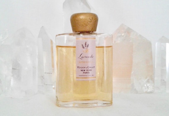 Roger & Gallet, Lavande, Extra Vielle, 'Lavender, Extra Old', 30 ml. or 1 oz. Flacon, Parfum Extrait, 1899, 1940, Paris, France ..