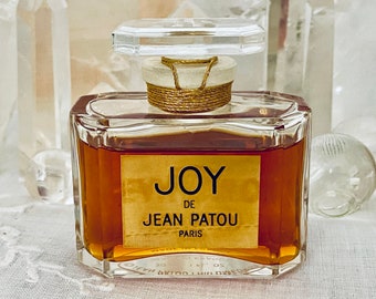 Jean Patou, JOY, 30 ml. or 1 oz. Flacon, Parfum Extrait, 1929, 1970, Paris, France ..