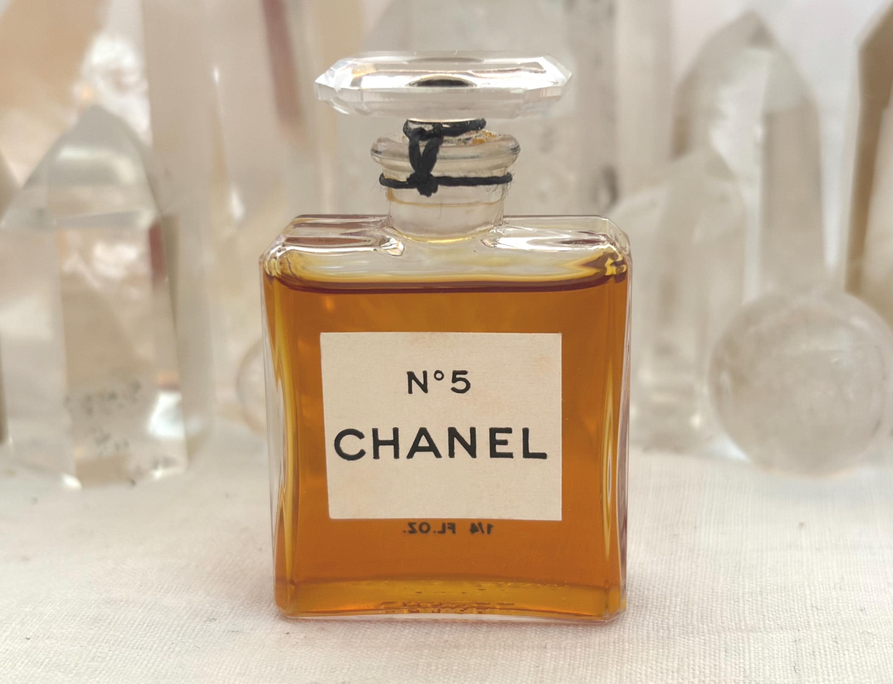 Chanel, No. 5, 7.5 Ml. or 0.25 Oz Flacon, Parfum Extrait, 1921