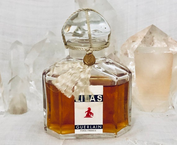 Guerlain, Lilas, 'Lilac', 80 ml. or 2.70 oz. Flacon, Parfum Extrait, Baccarat, Flacon Quadrilobe, 1930, Paris, France ..