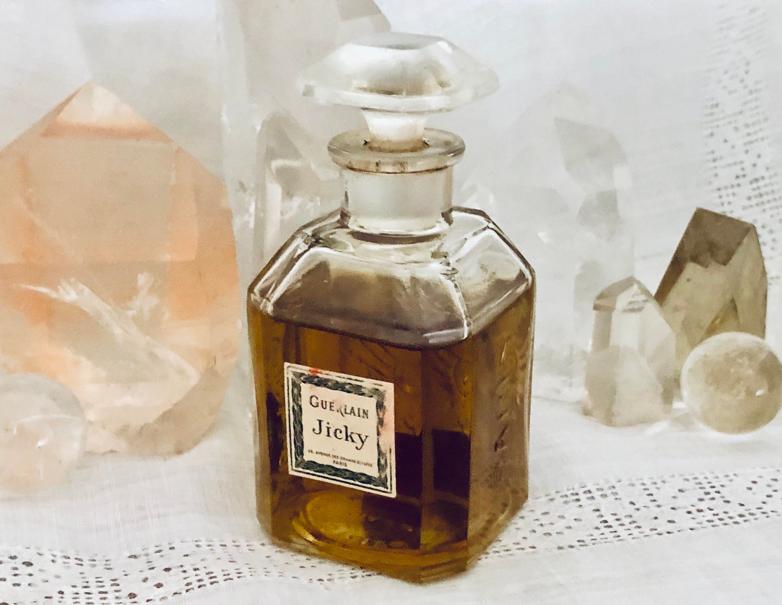 Guerlain, Jicky, 80 Ml. or 2.7 Oz. Flacon, Parfum Extrait Guerlain, Jicky, 80 Ml. or 2.7 Oz. Flacon, Parfum Extrait