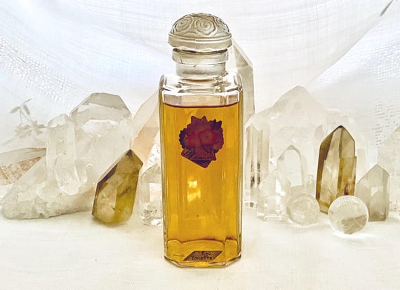 Houbigant, Violette, Violet, 150 ml. or 5.28 oz. Flacon, Eau de Toilette, 1920, 1940, Paris, France ..