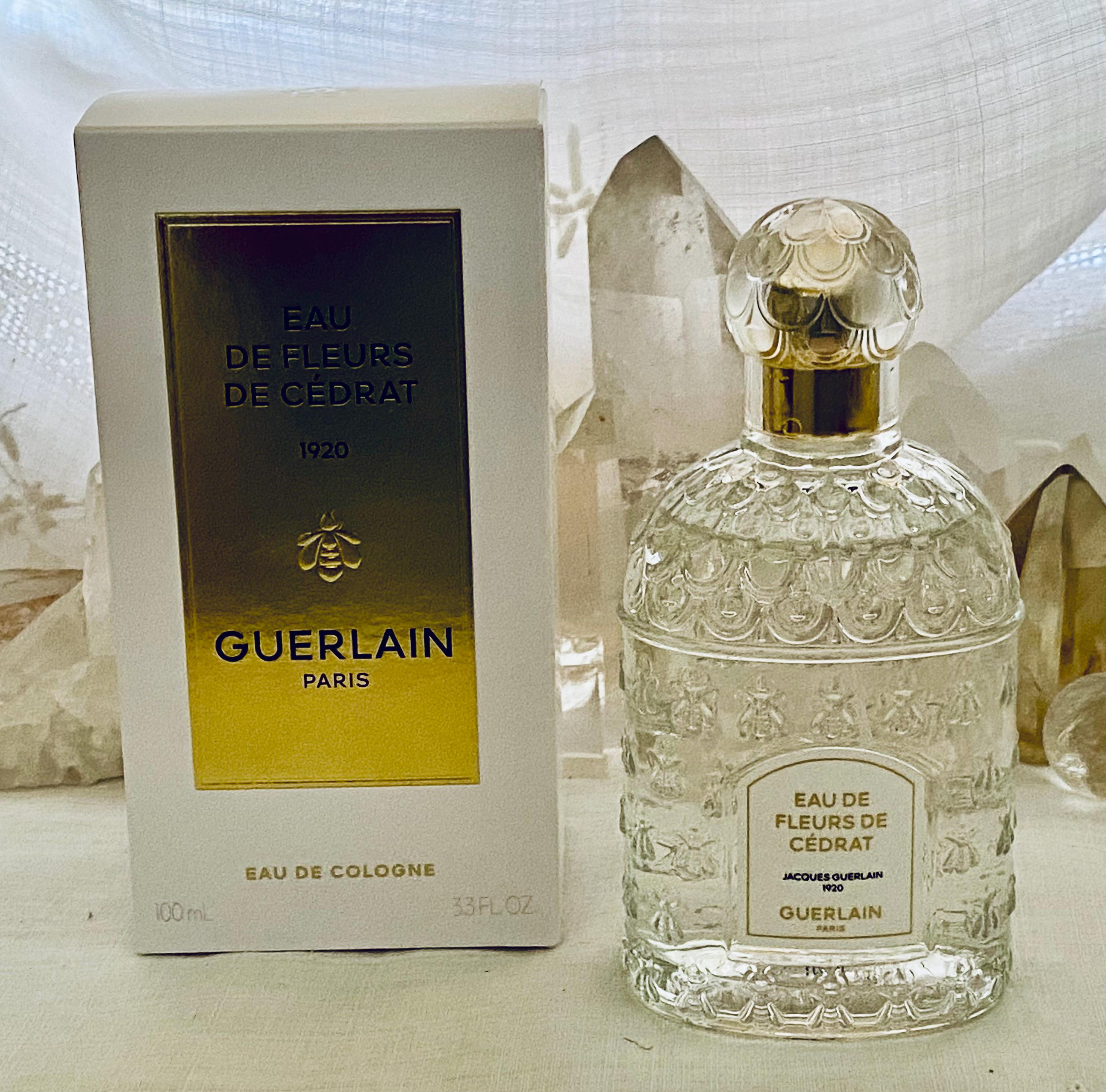 Guerlain, Eau De Fleurs De Cédrat, 100 Ml. or 3.4 Oz. Spray Flacon