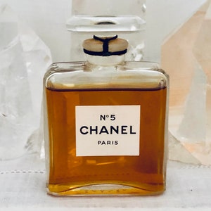 Rare Vintage Chanel No 5 Eau De Cologne Collectible Bottle 4 Fl Oz New York
