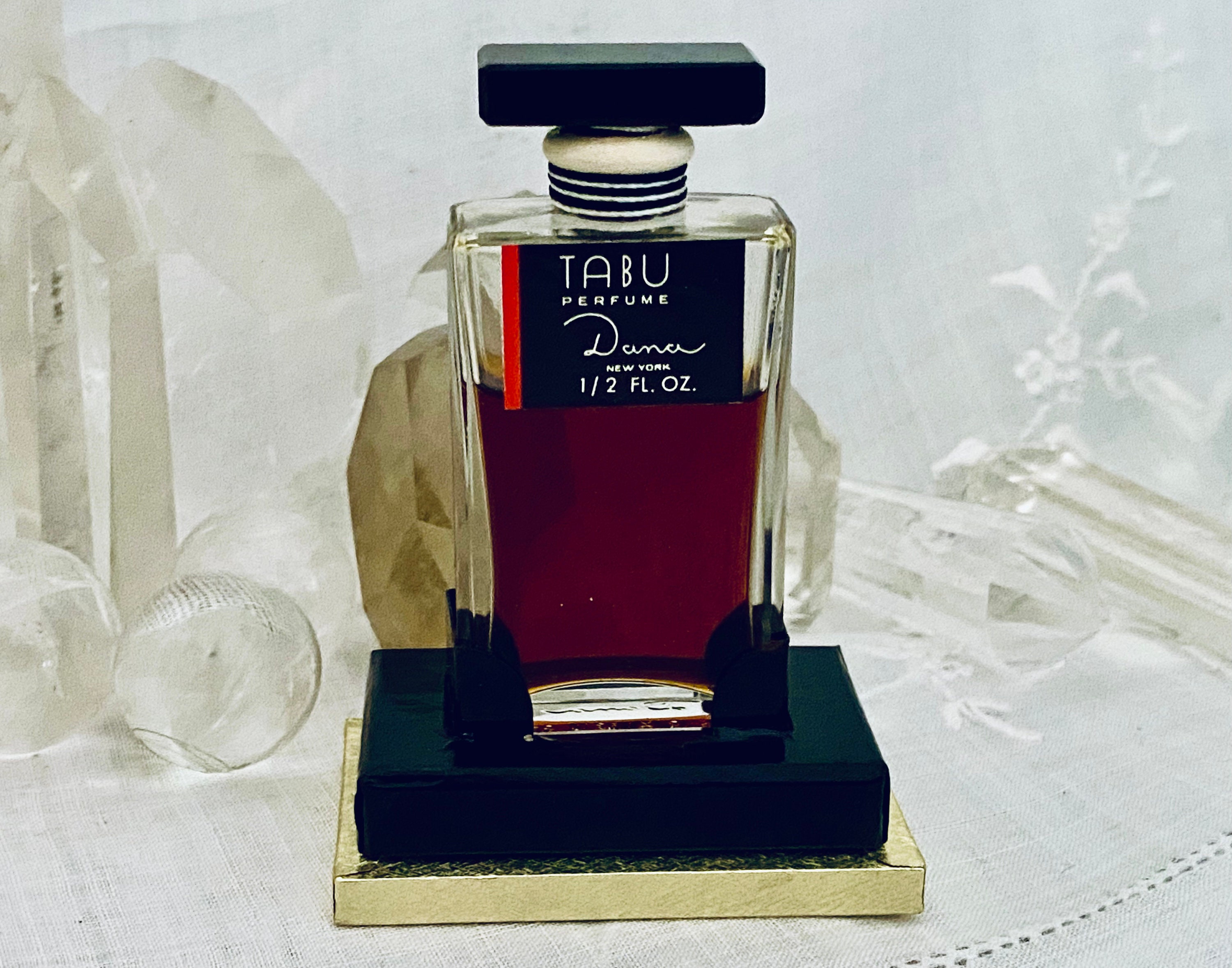 Dana, Tabu, 15 Ml. or 1/2 Oz. Flacon, Parfum Extrait, 1935