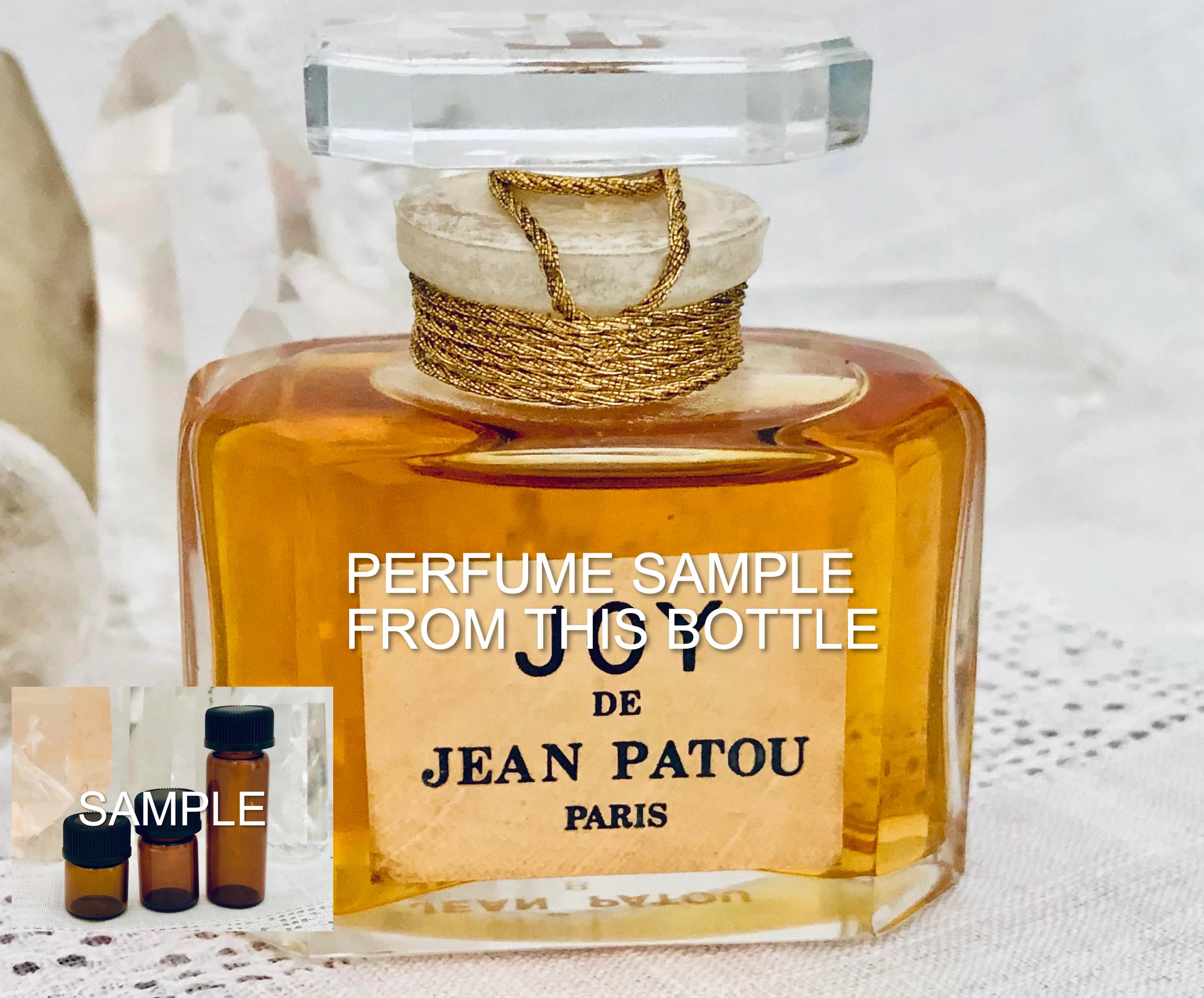 SAMPLE Jean Patou, Joy, DECANTED SAMPLE From Flacon, Parfum