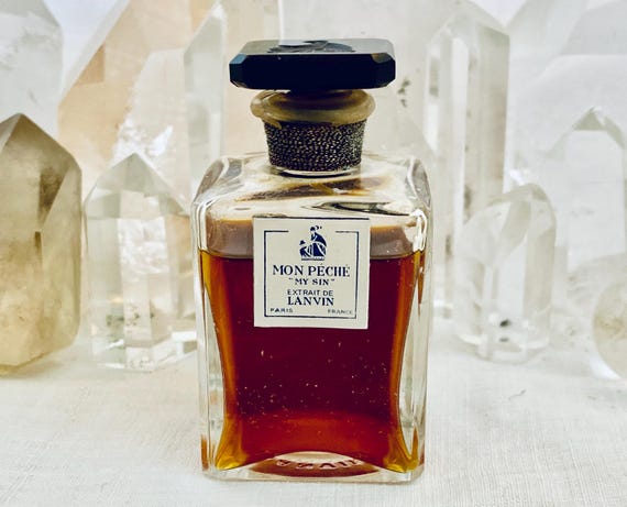 Jeanne Lanvin, Mon Péché, 'My Sin', 30 ml. or 1 oz. Flacon, Parfum Extrait, 1924, 1950, Paris, France ..