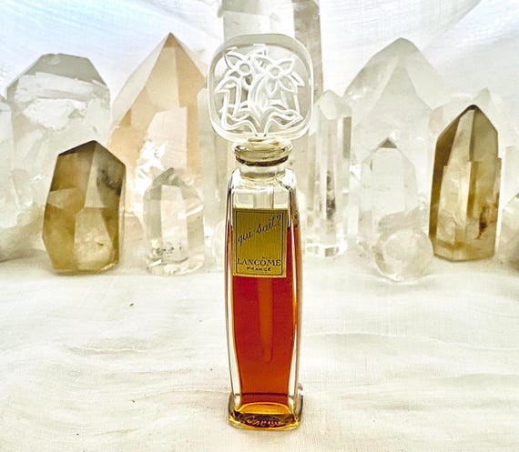 Lancôme, Lancome, Qui Sait? 'Who Knows'? / Peut-être, 'Perhaps', 15 ml. or 0.5 oz. Flacon, Parfum Extrait, 1937, 1950, Paris, France ..