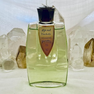 Yardley, April Violets, 100 ml. or 3.51 oz. Flacon, Eau de Cologne, 1913, 1950, London, England ..