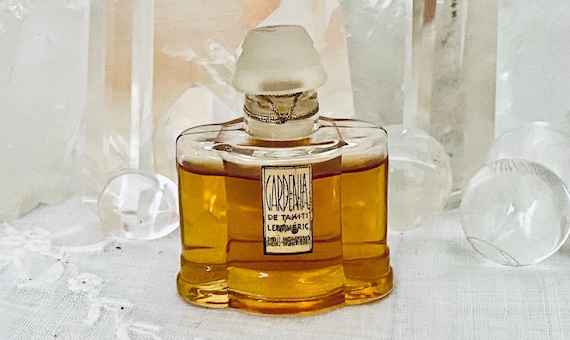 Lenthéric, Lentheric, Gardénia de Tahiti, Tahitian Gardenia, 15 ml. or 0.5 oz. Flacon, Parfum Extrait, 1935, 1950, Paris, France ..