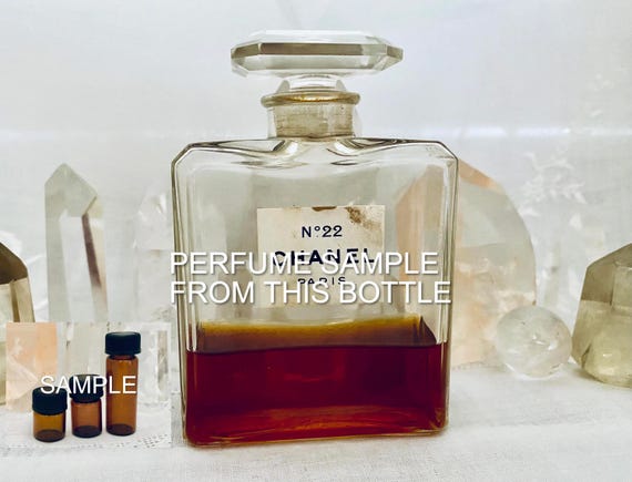 SAMPLE .. Chanel, No. 22, DECANTED SAMPLE From Flacon
