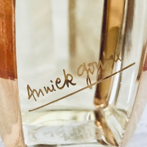 Annick Goutal, Eau dHadrien, 'Hadrien's Water', 70 ml. or 2.46 oz. Flacon, Eau de Parfum, Baccarat, 1981, Paris, France .. image 6