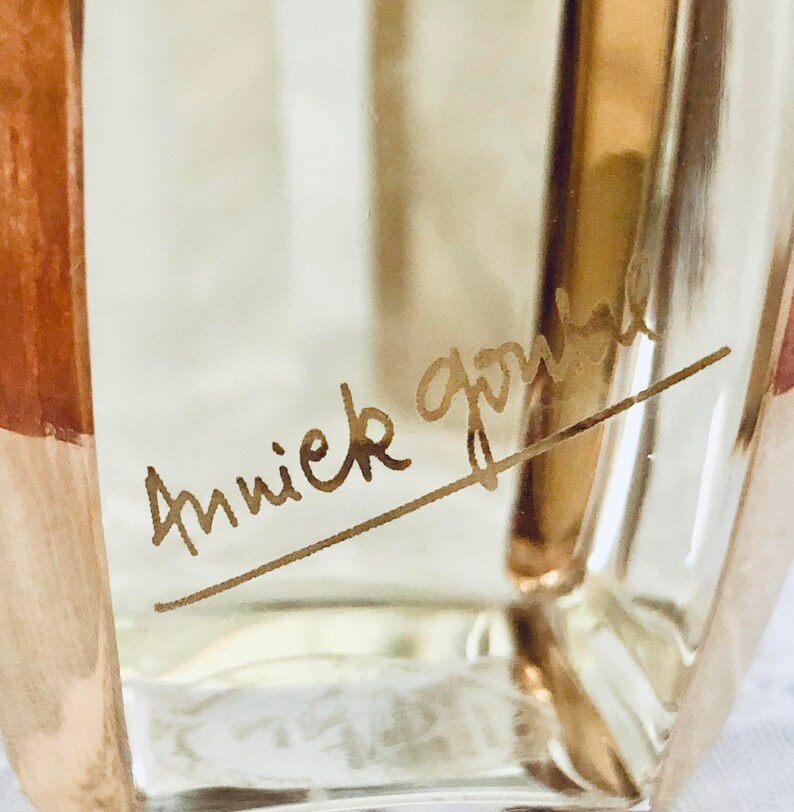 Annick Goutal, Eau dHadrien, 'Hadrien's Water', 70 ml. or 2.46 oz. Flacon, Eau de Parfum, Baccarat, 1981, Paris, France .. image 6