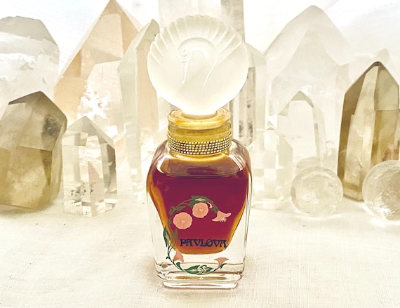 Payot, Pavlova, L'Agonie du Cygne, The Dying Swan, 15 ml. or 0.5 oz. flacon, Parfum Extrait, 1922, 1976, Paris, France ..