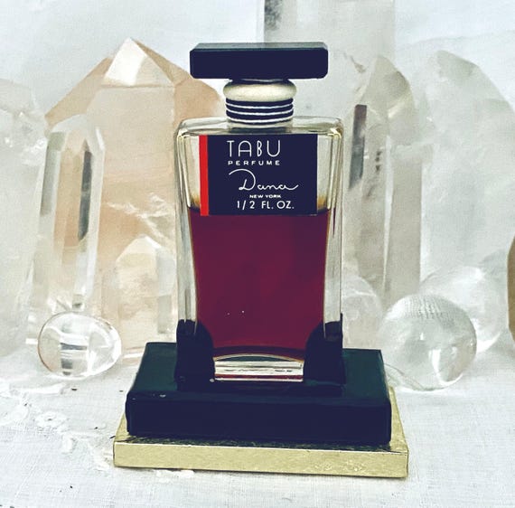 Dana, Tabu, 15 ml. or 1/2 oz. Flacon, Parfum Extrait, 1935, 1960 - 1970, Paris, France ..