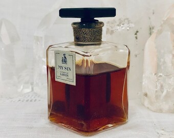 Jeanne Lanvin, Mon Péché, 'my Sin', 30 Ml. or 1 Oz. Flacon, Parfum