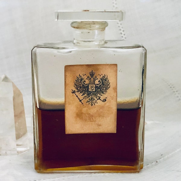 SAMPLE .. Figene, Cuir de Russie, 'Russian Leather', DECANTED SAMPLE from Flacon, Parfum Extrait, 1931, Grasse, Paris, France ..