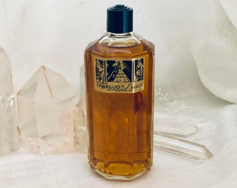 Maderas de Oriente Myrurgia Wooden Cased Perfume Bottle, Barcelona, 1920  Vintage