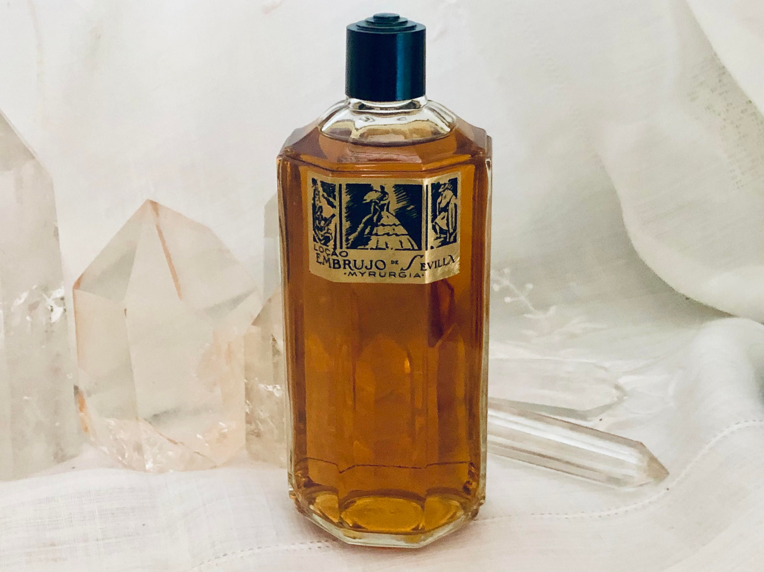 Miniature parfum parfum atomiseur bouteille flacon cristal EDEL poupée 