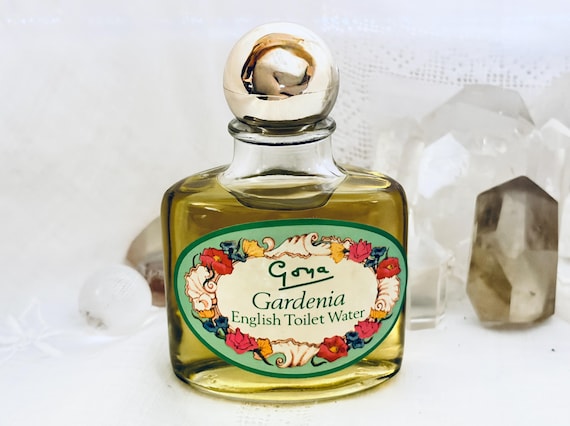 Goya, Gardenia, English Toilet Water, 100 ml. or 3.4 oz. Flacon, 1937, 1960, London, England ..
