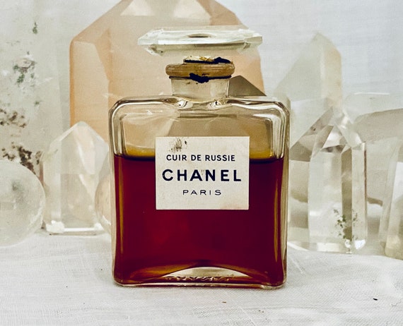 Chanel, Russian Leather, Cuir de Russie, 15 ml. or 0.5 oz. Flacon, Parfum Extrait, 1921, 1924 - 1950, Paris, France ..
