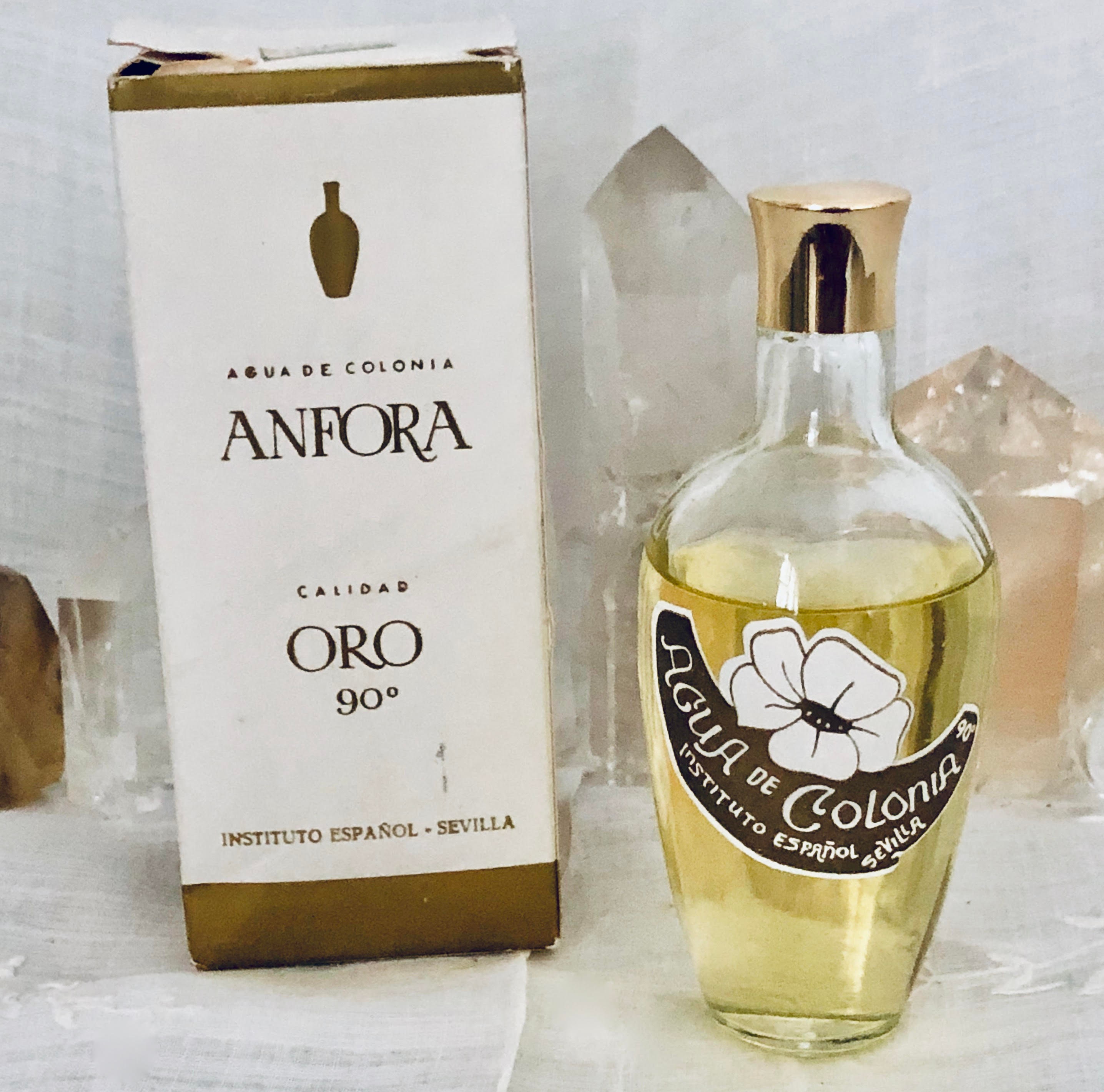 Anfora Agua De Colonia Oro 'gold' 125 Ml. or 4.4 - Etsy