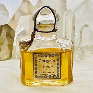 Guerlain, Jicky, 30 Ml. or 1 Oz. Flacon, Parfum Extrait, Pochet Et