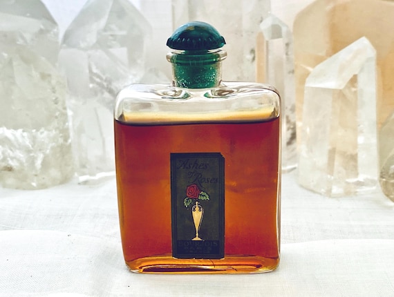 Bourjois, Ashes of Roses, 25 ml. or 0.87 oz. Flacon, Parfum Extrait, 1909, 1930, Paris, France ..