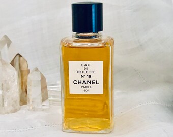 Chanel, No. 19, 118 Ml. or 4oz. Flacon, Eau De Toilette Chanel, No. 19, 118 Ml. or 4oz. Flacon, Eau De Toilette