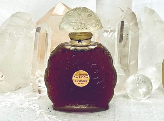 Bourjois, Kobako, 'Small Precious Box', 50 ml. or 1.76 oz. Flacon, Parfum Extrait, 1936, Paris, France ..