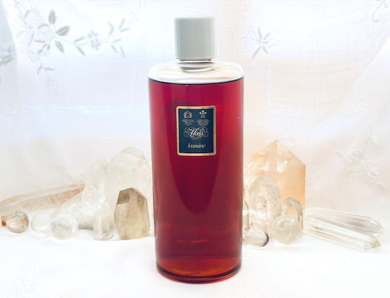 Floris, Jasmine, 465 ml. or 16.25 oz. Flacon, Toilet Water, By Appointment to the Queen, 1919, 1970, London, England ..