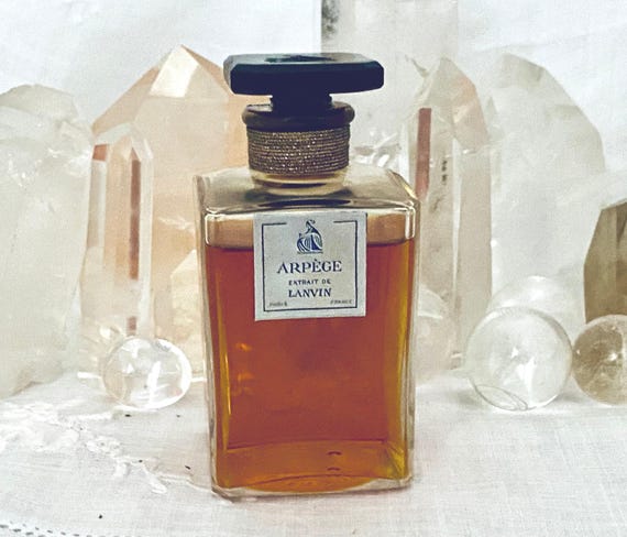 Jeanne Lanvin, Arpège, 'Arpeggio', 60 ml. or 2 oz. Flacon, Parfum Extrait, 1927, 1940, Paris, France ..