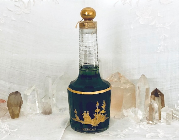 Houbigant, Violette, 192 ml. or 6.5 oz. Flacon, Parfum Extrait, Baccarat, 1935, Paris, France ..