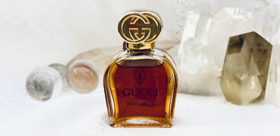 Guccio Gucci, No. 1, 15 ml. or 0.5 oz. Flacon, Floral Chypre, 1974, Paris, France ..