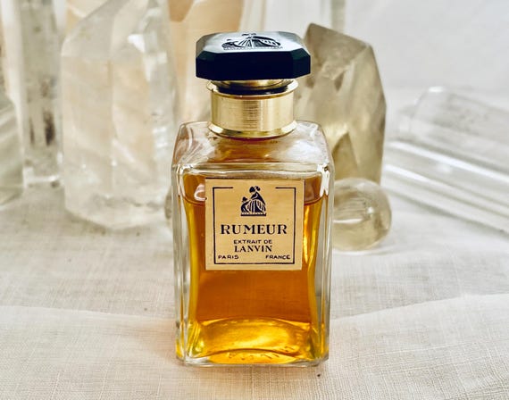 Jeanne Lanvin, Rumeur, 'Rumour', 15 ml. or 0.5 oz. Parfum Extrait, 1930, 1950, Paris, France ..
