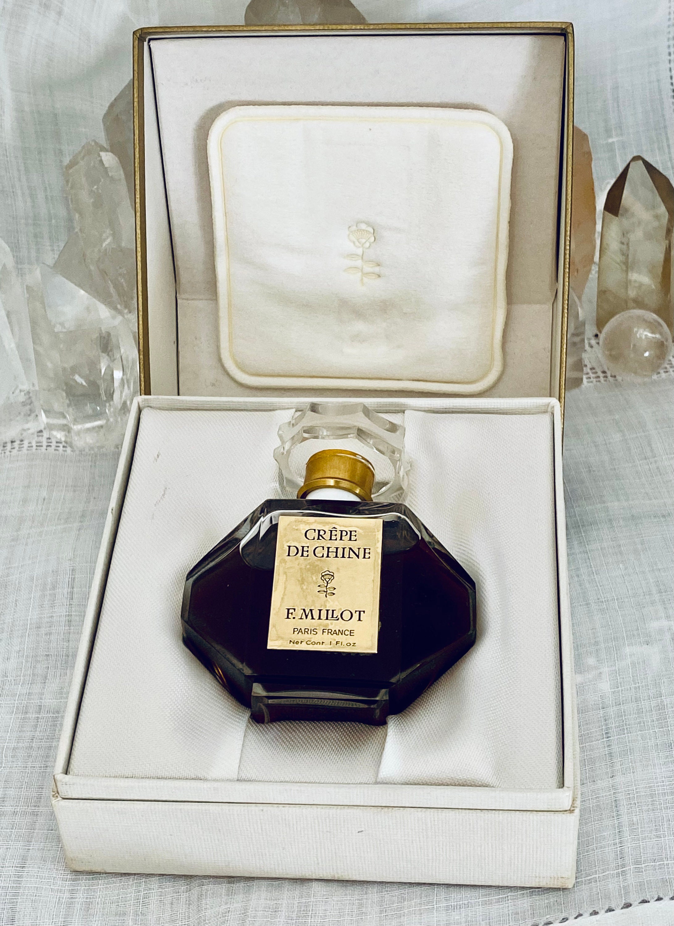 F. Millot, Crêpe De Chine, 'chinese Silk', 30 Ml. or 1 Oz. Flacon
