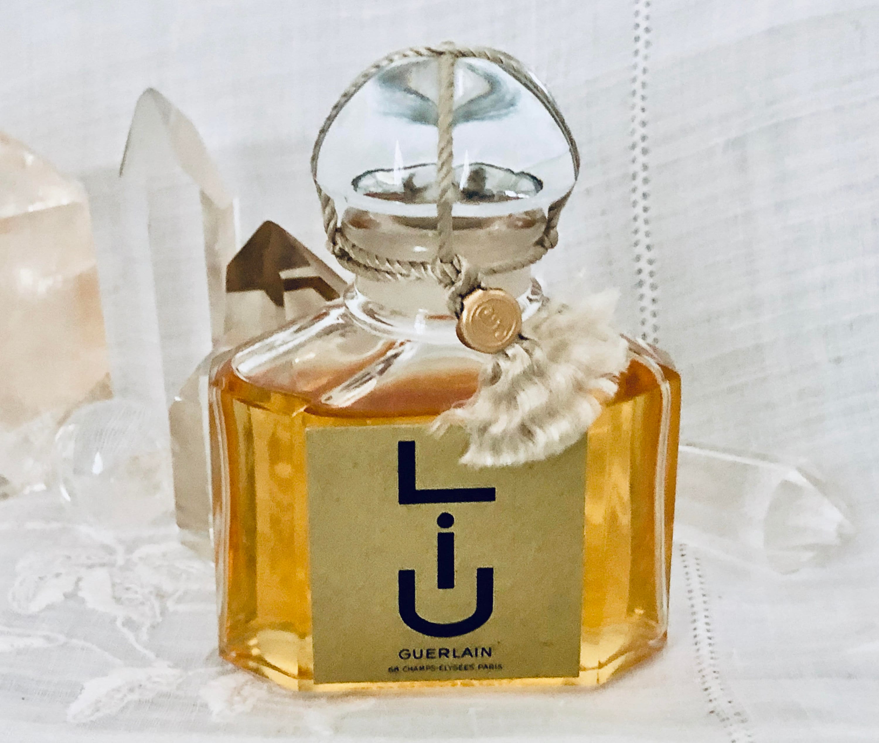 Guerlain, Liu, 60 Ml. or 2.03 Oz. Flacon, Parfum Extrait Guerlain, Liu, 60 Ml. or 2.03 Oz. Flacon, Parfum Extrait