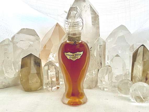 Guerlain, L'Heure Bleue, 15 ml. or 0.5 oz. Parfum Extrait, Flacon Amphore, 1912, 1960, Paris, France ..