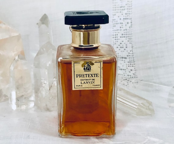 Jeanne Lanvin, Prétexte, 'Pretext', 30 ml. or 1 oz. Flacon, Parfum Extrait, 1937, Paris, France ..