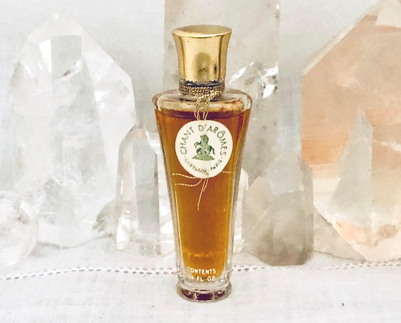 Guerlain, Chant d'Aromes, 7.5 ml. or 0.25 oz. Flacon, Pure Parfum Extrait, Flacon Parapluie, 1962, Paris, France ..