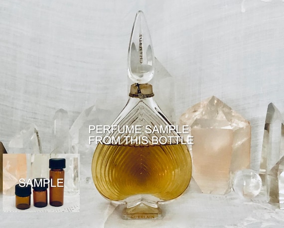SAMPLE .. Guerlain, Chamade, 'Drum Beat of Surrender', DECANTED SAMPLE from Flacon, Parfum Extrait, Flacon Chamade, 1969, Paris, France ..