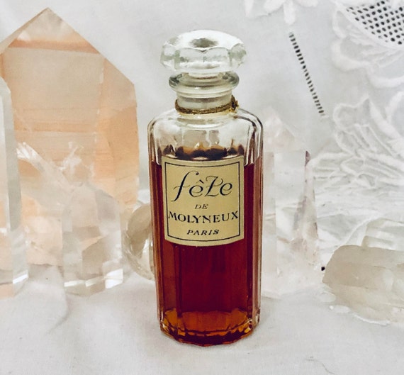 Molyneux, Fête, 'Party', 30 ml. or 1 oz. Flacon, Parfum Extrait, 1927, Paris, France ..