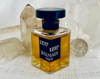 Vintage Vent Vert Perfume by Pierre Balmain (1947) - 8ml - Etsy