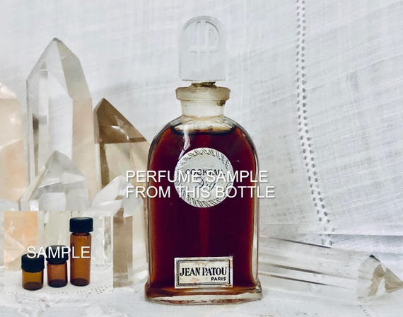 SAMPLE .. Jean Patou, Cocktail Dry, DECANTED SAMPLE from Flacon, Parfum Extrait, 1925, Paris, France ..