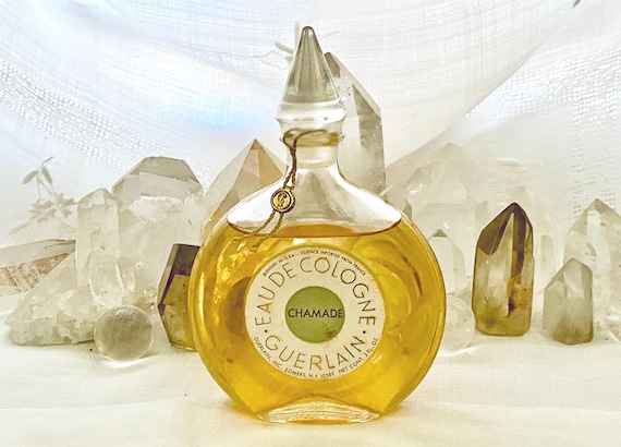 Guerlain, Chamade, 'Drum Beat of Surrender', 100 ml. or 3.5 oz. Flacon, Eau de Cologne, Flacon Montre, 1969, Paris, France ..