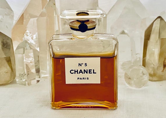 Chanel, No. 5, 30 ml. or 1 oz. Flacon, Parfum Extrait, 1921, 1924 - 1950, Paris, France ..