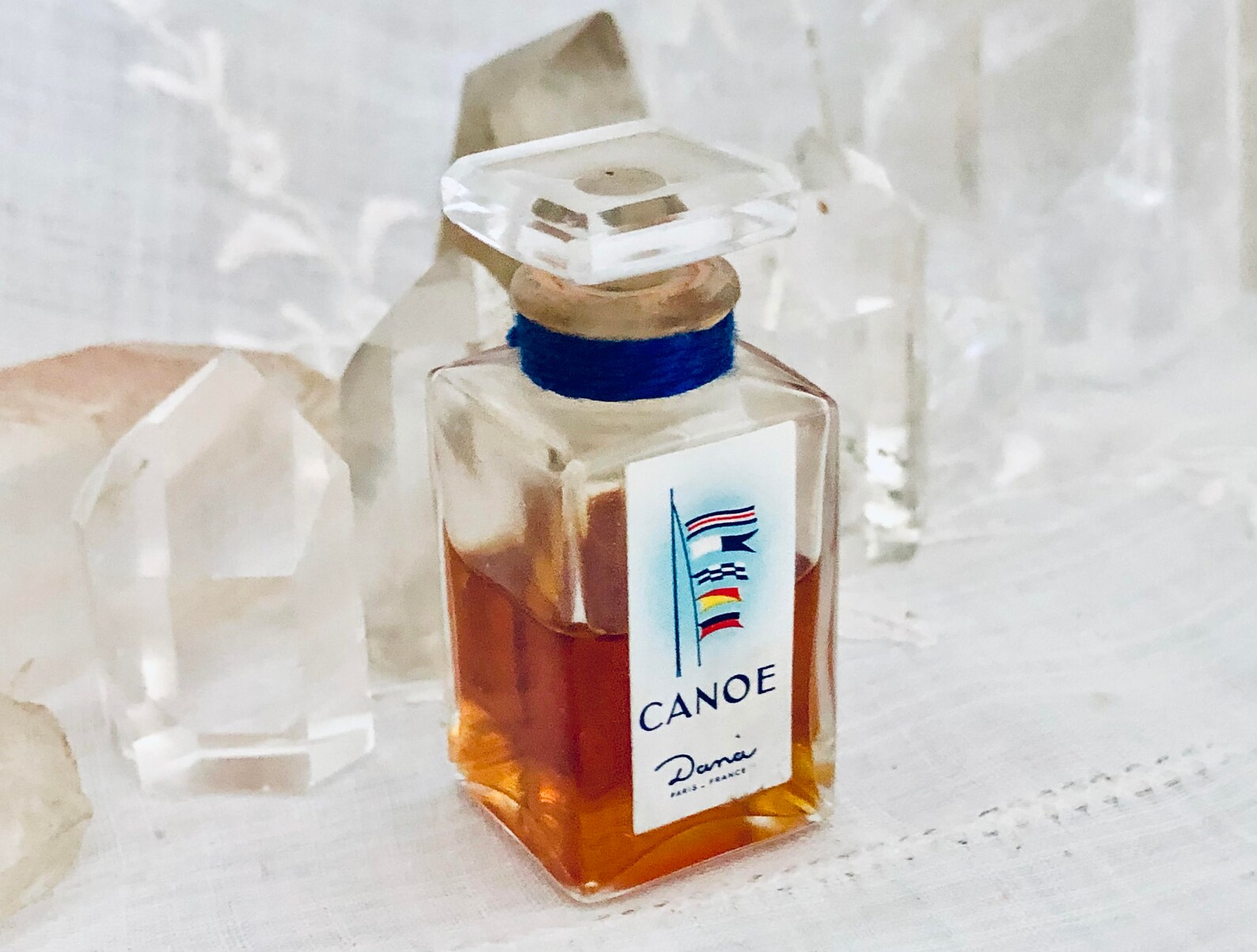 Dana Canoë Canoe 10 Ml. or 0.35 Oz. Flacon Parfum Extrait - Etsy