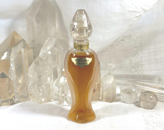 Guerlain, Mitsouko, 15 ml. or 0.5 oz. Flacon, Parfum Extrait, Flacon Bouchon Coeur, 1919, 1979, Paris, France ..