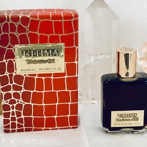 Revlon, Ultima Perfume Oil, 30 ml. or 1 oz. Flacon, Pure Perfumed Oil, 1961, New York, NY .. image 2